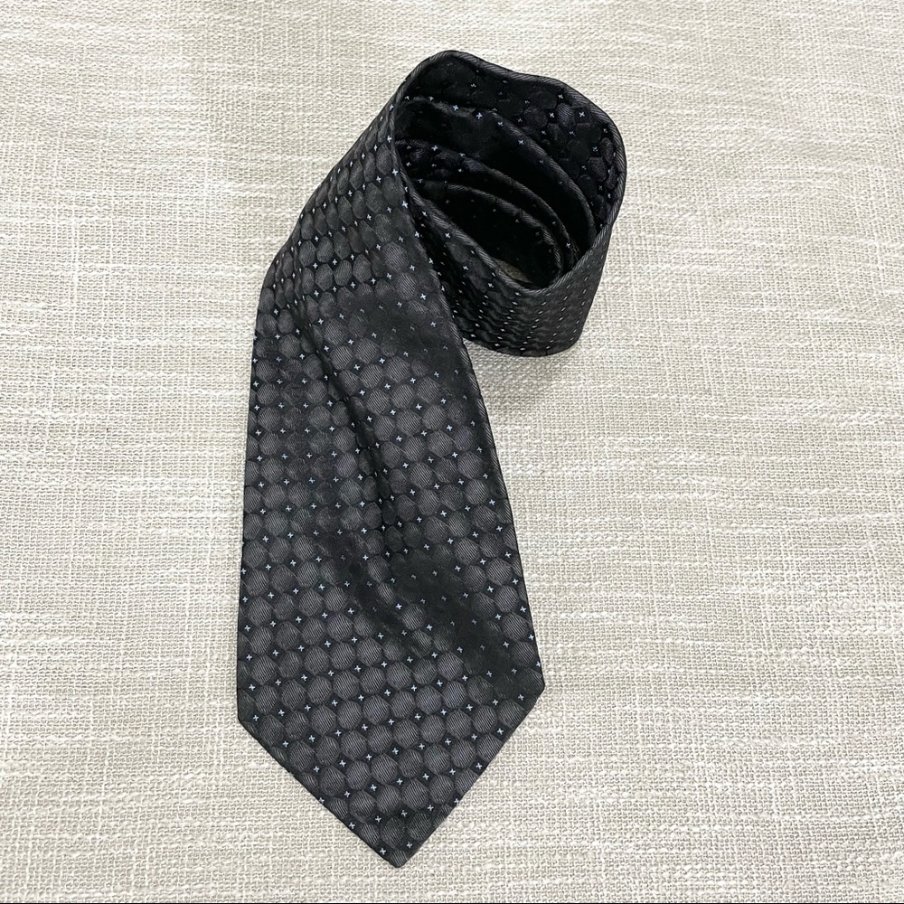Mark Shale Silk Black Tie